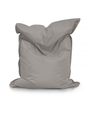 Large Bean Bag Chair in Taupe Color