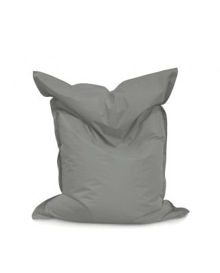 Medium Size Bean Bag in Silver Grey Color