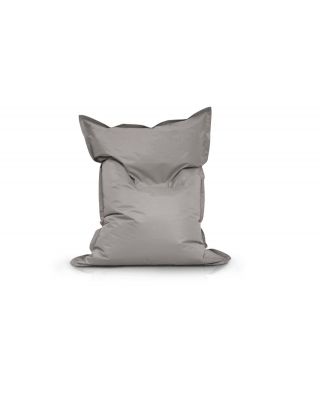 Small Bean Bag Chair in Taupe Color
