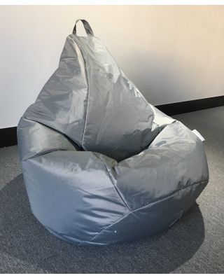 Bean Bag - Tear Drop Style - 35x43 - Silver Grey